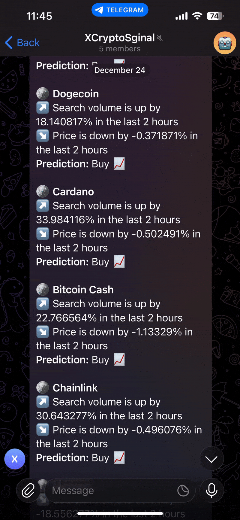 Crypto Trading Animation